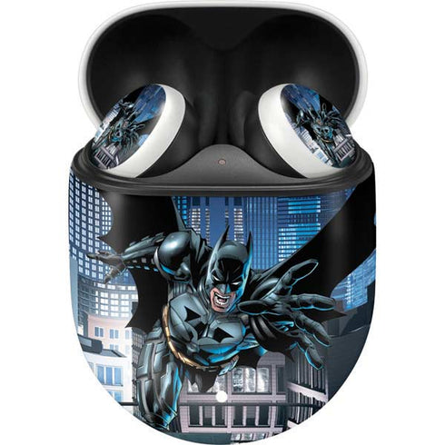 DC Comics Batman Dark Knight Comic Art Action Pose Google Pixel Buds Skin